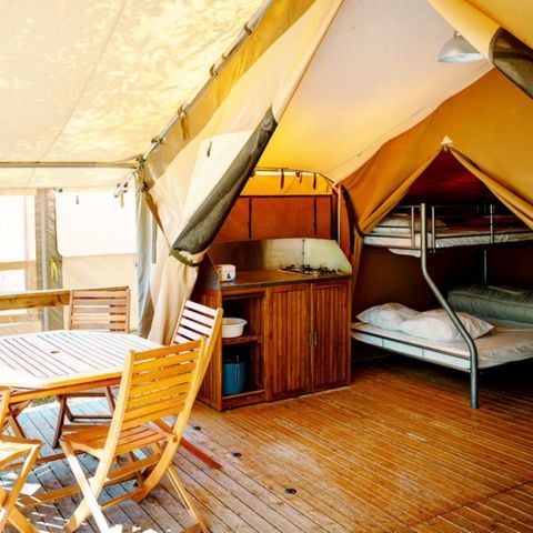 Safaritent 5 personen - Tent Lodge Victoria 2ch