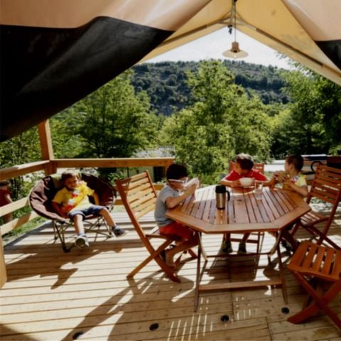Safaritent 5 personen - Tent Lodge Victoria 2ch
