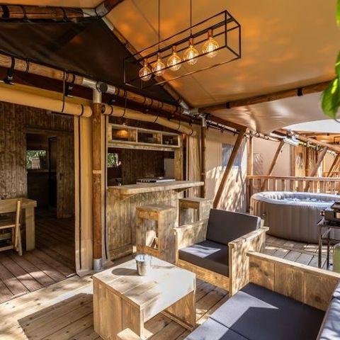 Accommodatie 6 personen - Chalet luxe - SPA 7pers