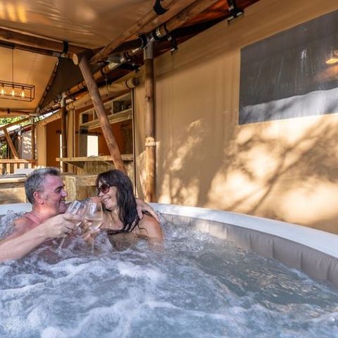 Accommodatie 6 personen - Chalet luxe - SPA 7pers