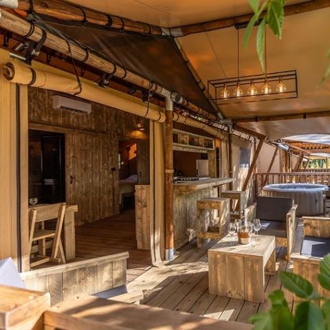 Accommodatie 6 personen - Chalet luxe - SPA 7pers
