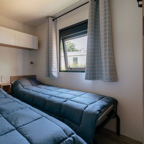 Stacaravan 6 personen - Mobile-home | Comfort | 3 Slaapkamers | 6 Pers. | Terras Lounge | Klimaat.