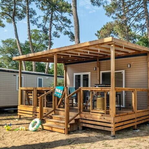 Stacaravan 6 personen - Mobile-home | Comfort | 3 Slaapkamers | 6 Pers. | Terras Lounge | Klimaat.