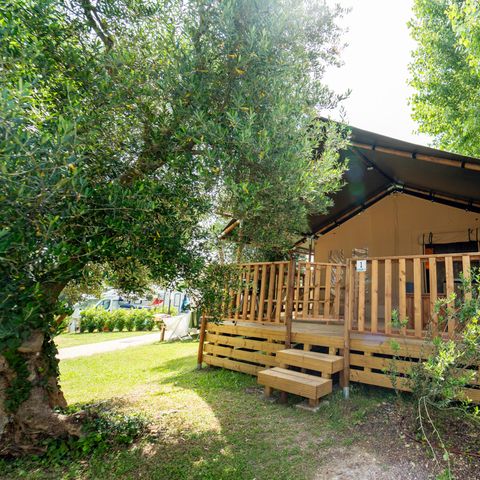 Safaritent 5 personen - Safari Lodge het hele seizoen