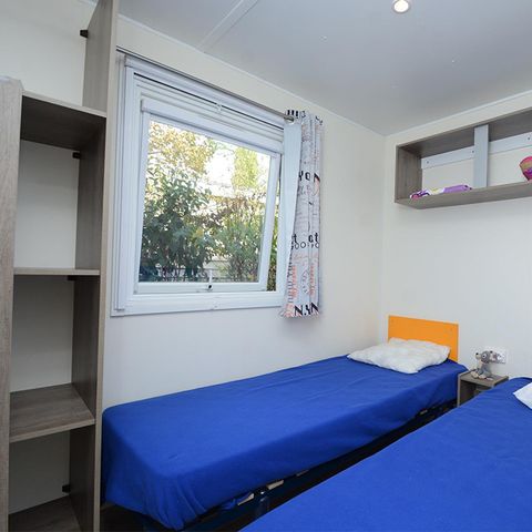 Stacaravan 4 personen - Stacaravan Saint-Cyr - 26m² - 2 Slaapkamers