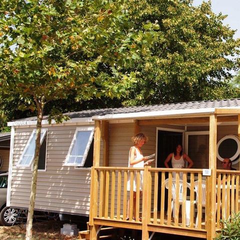 Stacaravan 4 personen - Caribische Stacaravan - 24m² - 2 Slaapkamers