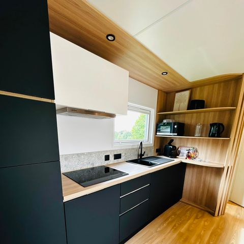 Stacaravan 4 personen - Sunêlia Luxe TAOS F4 4 pers. 2 slaapkamers. 2 badkamers.
