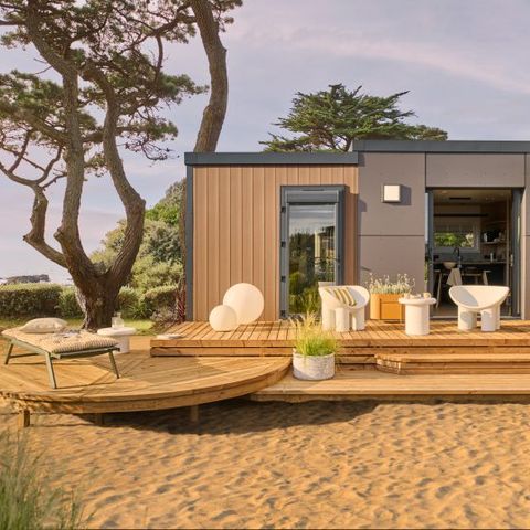 Stacaravan 4 personen - Sunêlia Luxe TAOS F4 4 pers. 2 slaapkamers. 2 badkamers.