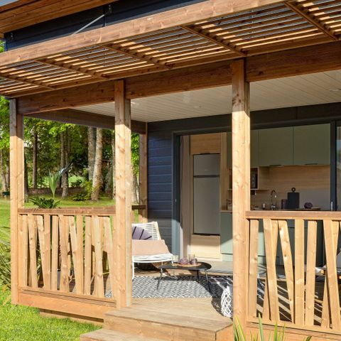Chalet 4 personen - Luxe FABRE 4 pers. 2 slaapkamers. 2 badkamers.