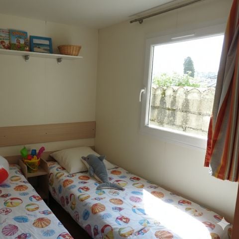Stacaravan 6 personen - GROTE CHARMEUR