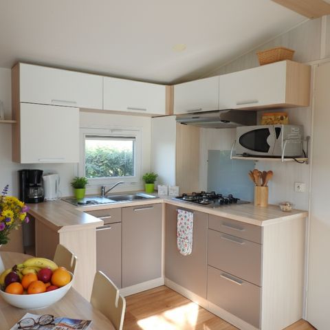 Stacaravan 6 personen - MH3 FLORES-3 38 m²