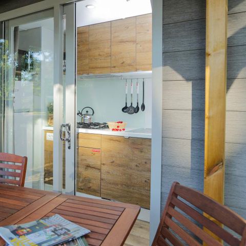 Stacaravan 5 personen - hu Stay Premium Chalet