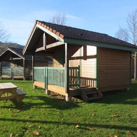 Bungalow 4 personen - zonder sanitaire voorzieningen