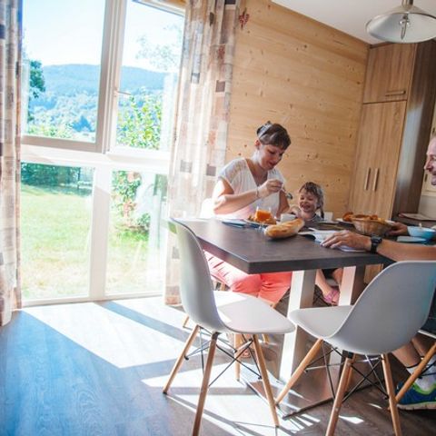 Chalet 6 personen - Vrije tijd TV - LV - Bedlinnenpakket - BBQ