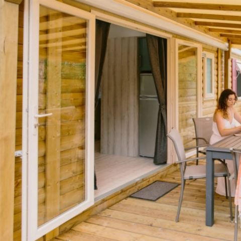 Stacaravan 6 personen - COTTAGE PREMIUM 3bed 6 pers