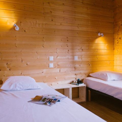 Chalet 6 personen - NATUREO CABIN 3bed 6 pers