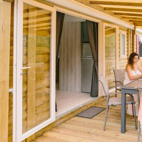 Stacaravan 6 personen - COTTAGE PREMIUM 3bed 6 pers