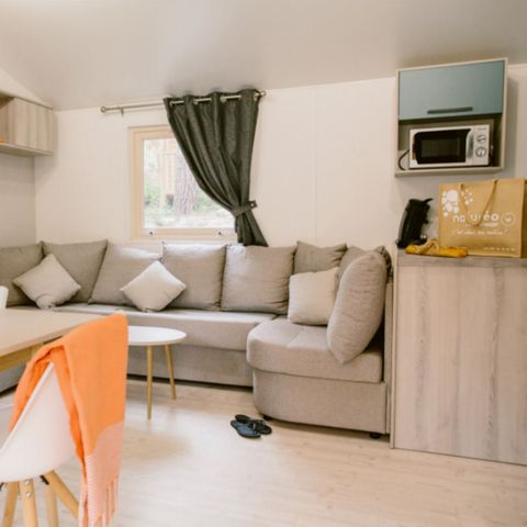Stacaravan 6 personen - COTTAGE PREMIUM 3bed 6 pers