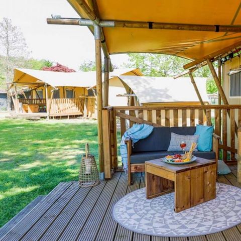Safaritent 5 personen - TENTE LG 40 m2 2 sl.k. 4/5 pers ZATERDAG