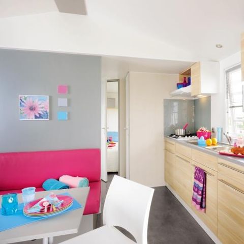 Stacaravan 6 personen - Confort Bois 29m² (2 kamers)