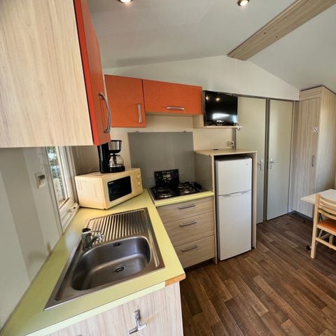 Stacaravan 4 personen - COCOON - TV