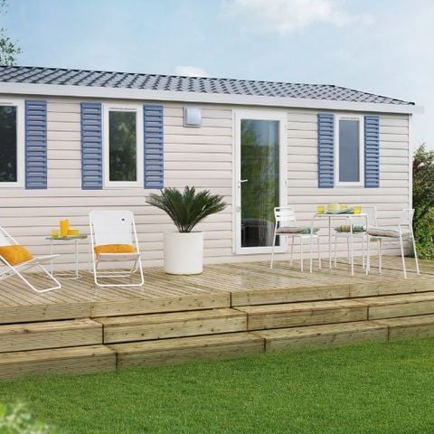 Stacaravan 6 personen - Vrije tijd 6 personen 3 slaapkamers 30m²