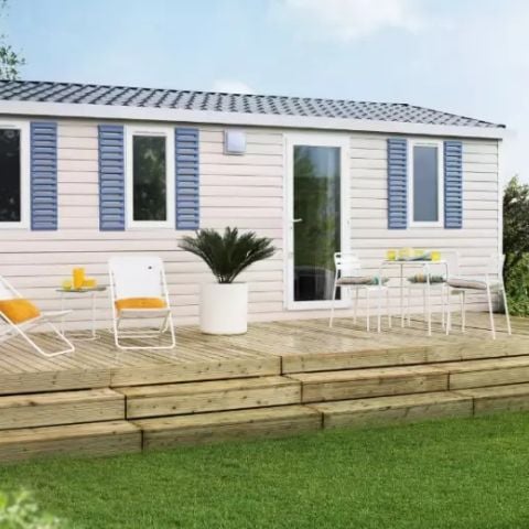 Stacaravan 6 personen - 4 kamers 6 personen Airconditioning + TV