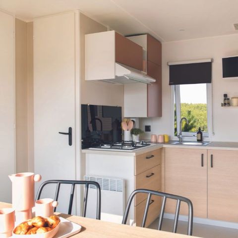 Stacaravan 7 personen - Stacaravan Evasion+ 7 personen 2 kamers 28m² - stacaravan