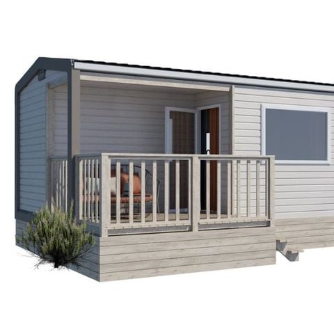 Stacaravan 7 personen - Stacaravan Evasion+ 7 personen 2 kamers 28m² - stacaravan