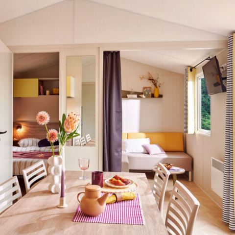 Stacaravan 8 personen - Stacaravan Loisir+ 8 personen 3 kamers 30m² - Stacaravan voor 8 personen