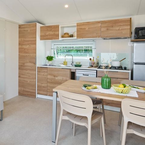 Stacaravan 6 personen - Stacaravan Confort+ 6 personen 2 slaapkamers 2 badkamers