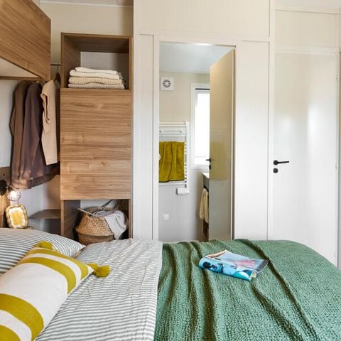 Stacaravan 6 personen - Stacaravan Confort+ 6 personen 2 slaapkamers 2 badkamers