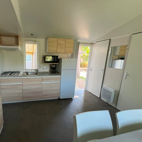 Stacaravan 6 personen - 3 slaapkamers - TV - CLIM