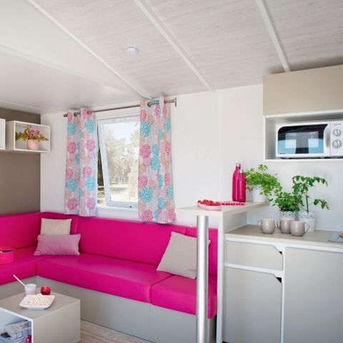 Stacaravan 8 personen - Confort+ 8 personen 4 kamers 37m² - stacaravan voor 8 personen