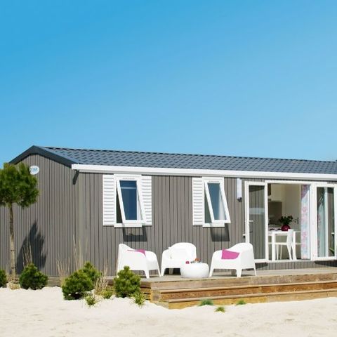 Stacaravan 8 personen - Confort+ 8 personen 4 kamers 37m² - stacaravan voor 8 personen
