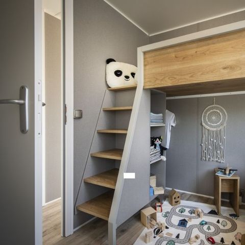 Stacaravan 4 personen - Premium 4 personen 2 kamers 28m² - Premium 4 personen 2 kamers 28m² - Premium 4 personen