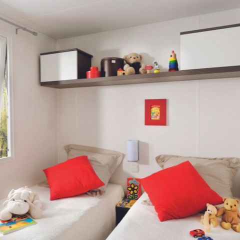 Stacaravan 6 personen - Evasion+ 6 personen 2 kamers 23m² - voor 6 personen