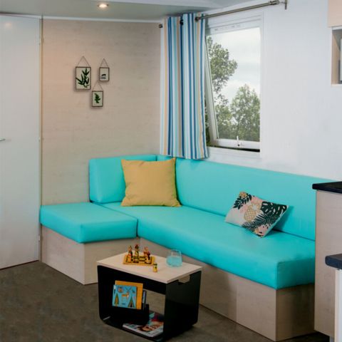 Stacaravan 8 personen - Stacaravan Loisir+ 6 personen 3 kamers 30m² - stacaravan voor 6 personen