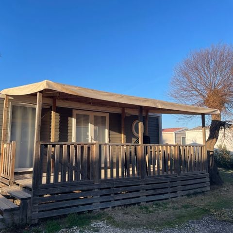 Stacaravan 6 personen - 4/6 personen 2 slaapkamers, LUXE, 31m2 categorie 3