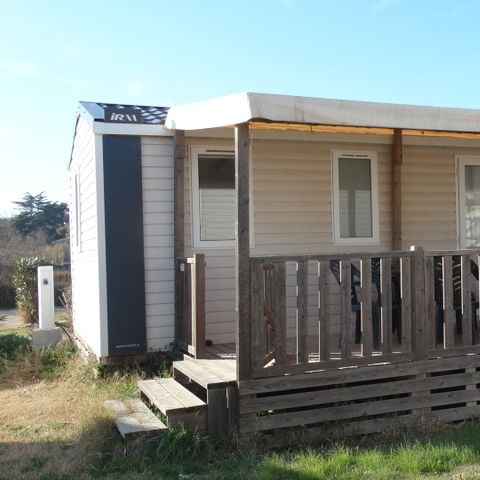 Stacaravan 6 personen - 3 slaapkamers, LUXE, 34m2 categorie 4