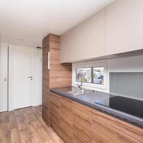 Stacaravan 6 personen - Familie Luxe Stacaravan 6+1