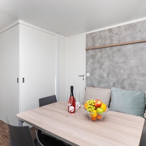 Stacaravan 6 personen - Familie Luxe Stacaravan 6+1
