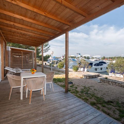 Stacaravan 6 personen - Familie Luxe Stacaravan 6+1