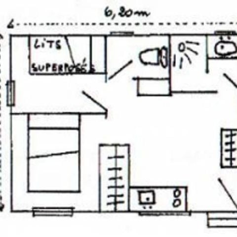 Chalet 4 personen - STANDAARD LE MURIER