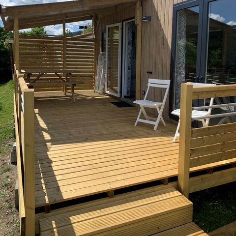 Stacaravan 6 personen - HOME FLOWER - PREMIUM