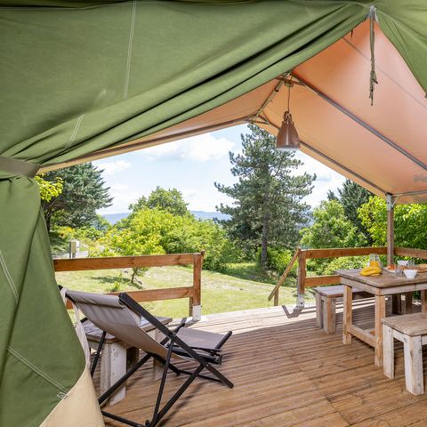 Tent 4 personen - FREEFLOWER zonder sanitair