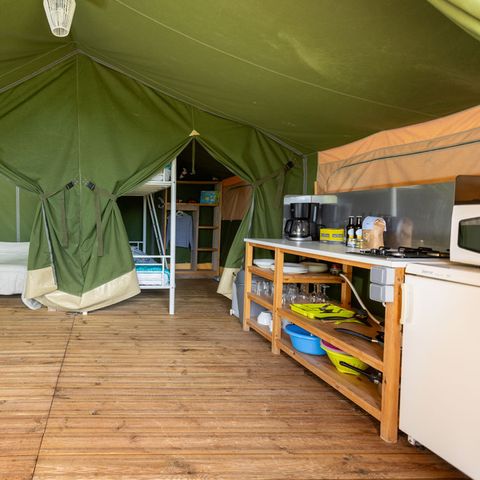 Tent 4 personen - FREEFLOWER zonder sanitair