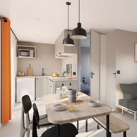 Stacaravan 5 personen - MH Riviera suite 2Ch 5 personen