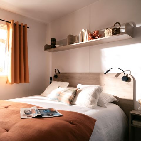 Stacaravan 5 personen - RIVIERA - TV - 2 slaapkamers