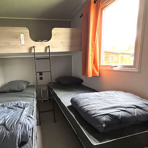 Stacaravan 5 personen - RIVIERA - TV - 2 slaapkamers
